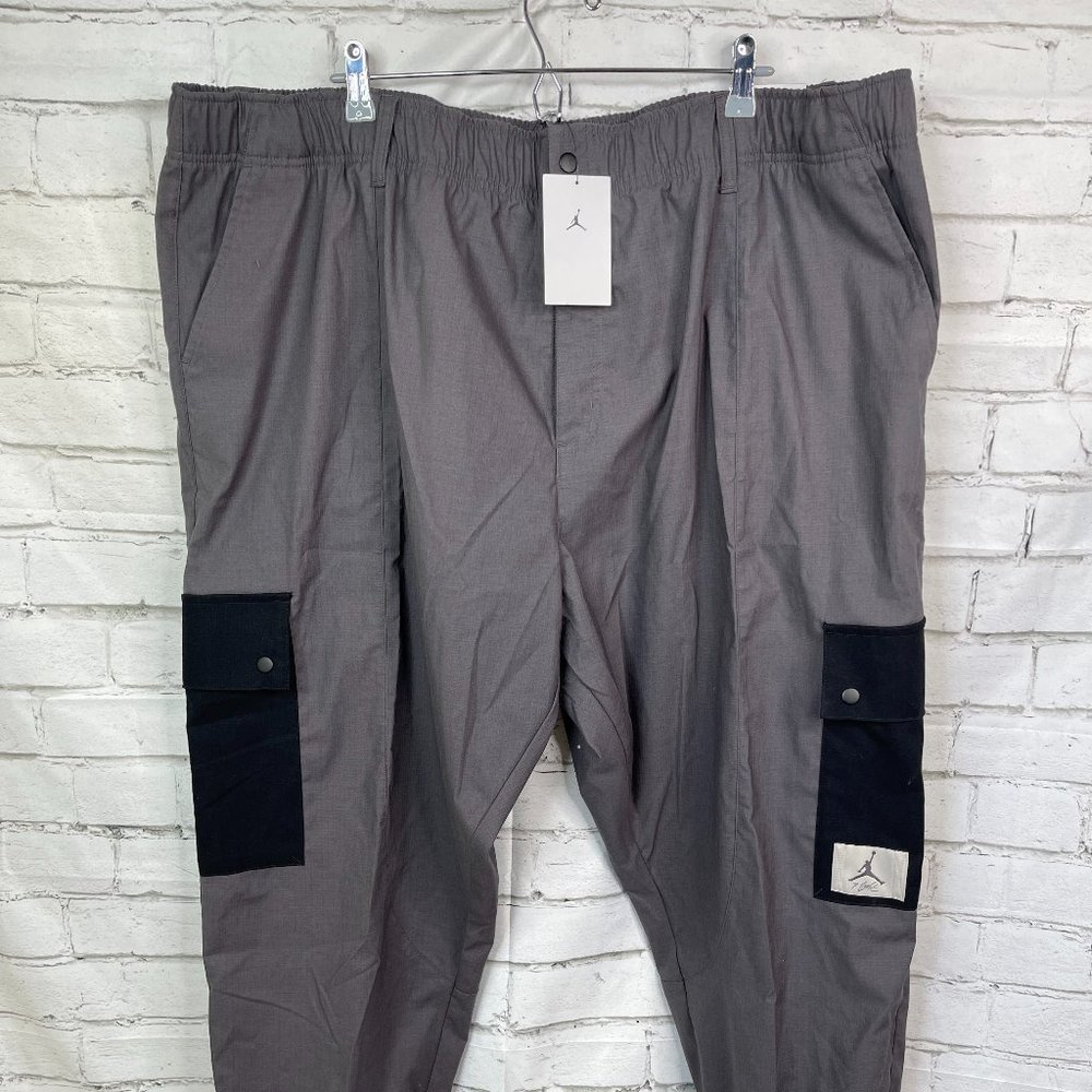 Nike Jordan Flight Utility Cargo Pants Womens 3X Gray DD7006 082